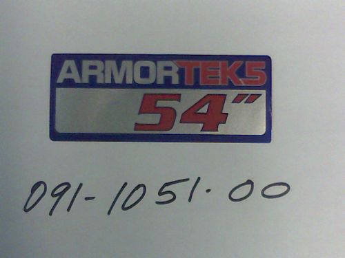 091-1051-00 - 54" ARMORTEK Deck Decal