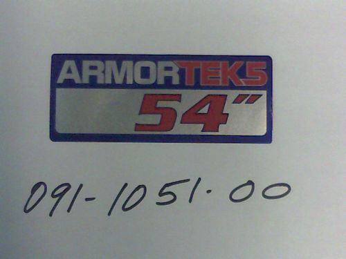 091-1051-00 - 54" ARMORTEK Deck Decal | Free Shipping Over $100