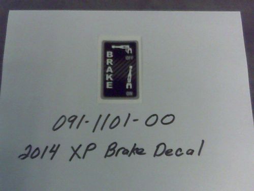 091-1101-00 - 2014 XP Carbon Fiber Brake Dec al