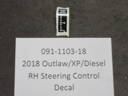 091-1103-18 - 2018 Out/XP/Diesel RH Steering Control D