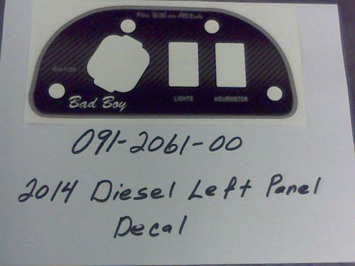 091-2061-00 - 2014 Diesel Left Panel Decal | Free Shipping Over $100