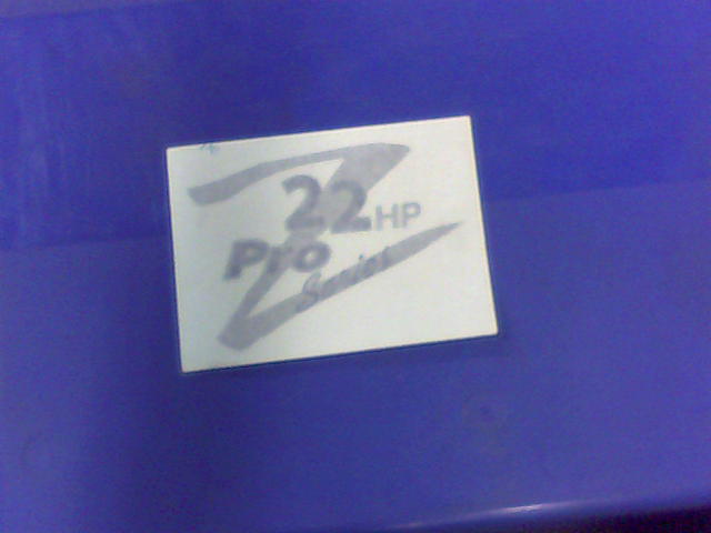 091-2200-00 - Z22 Pro Series Decal | Free Shipping Over $100