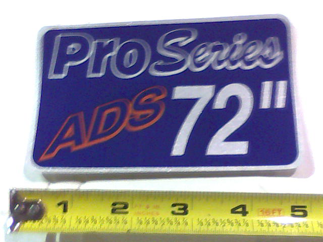 091-3019-00 - 72 Deck Decal - ADS