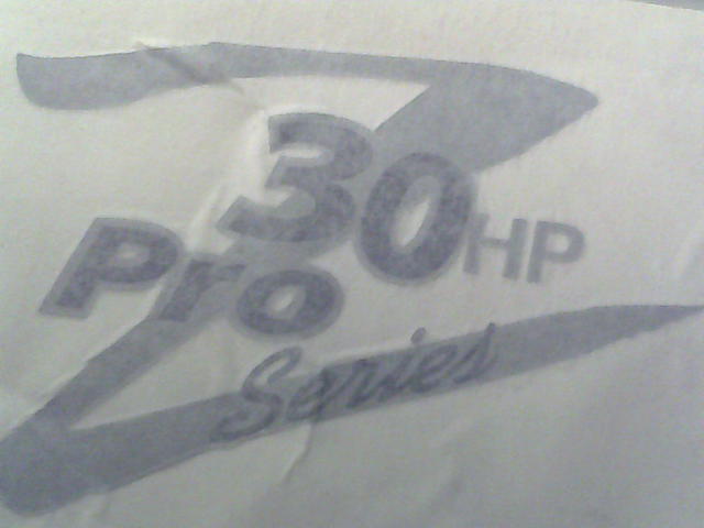 091-3023-00 - 30hp Z Pro-Series Decal