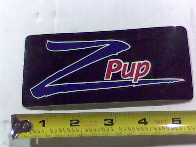091-3031-00 - ZPUP DECAL FOR 0674000