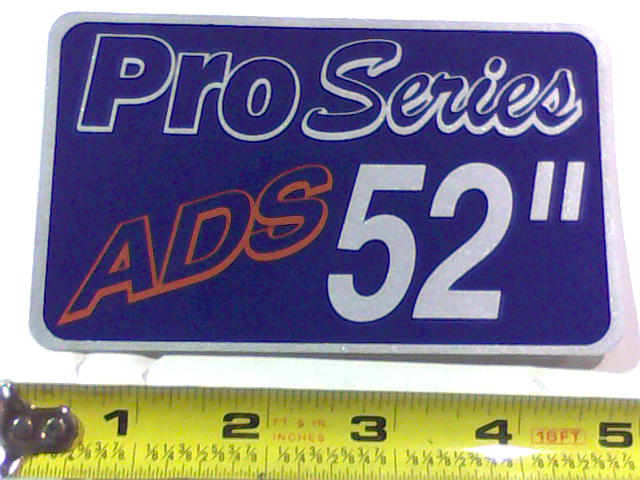 091-3043-00 - 52 Deck Decal - ADS