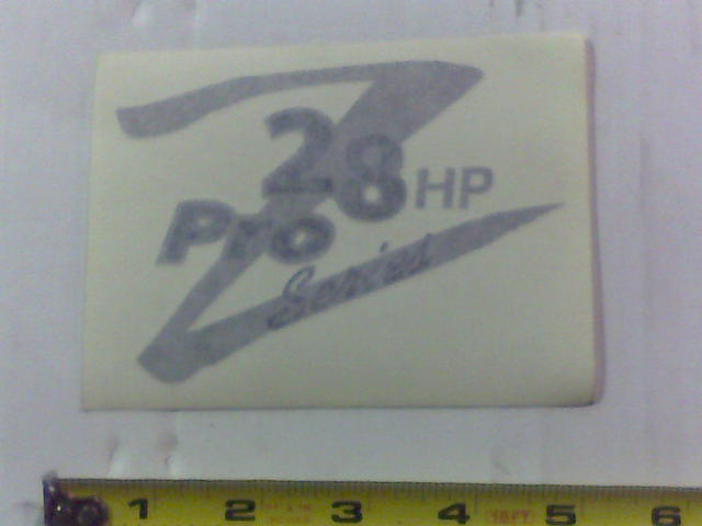 091-3047-00 - 28hp Z Pro-Series Decal | Free Shipping Over $100