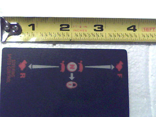 091-3055-00 - ZT Steering Speed Control-Right (See Models Used On For Details)