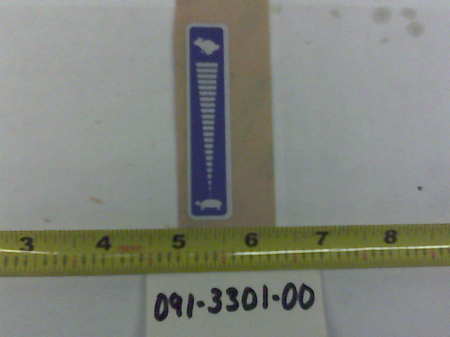 091-3301-00 - Lexan Throttle-Decal