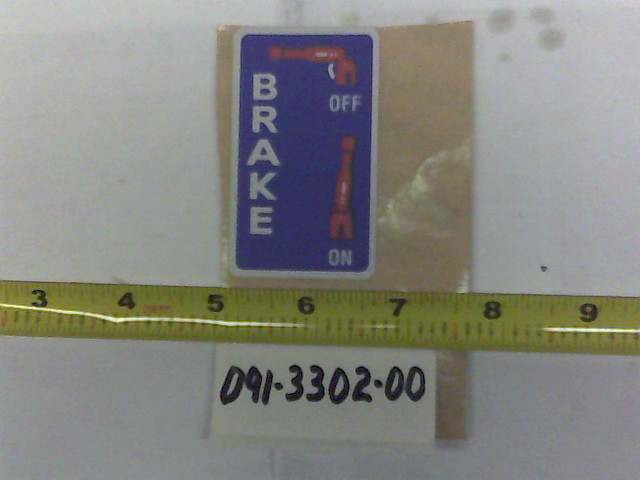 091-3302-00 - Lexan Brake-Pup 2006 and up