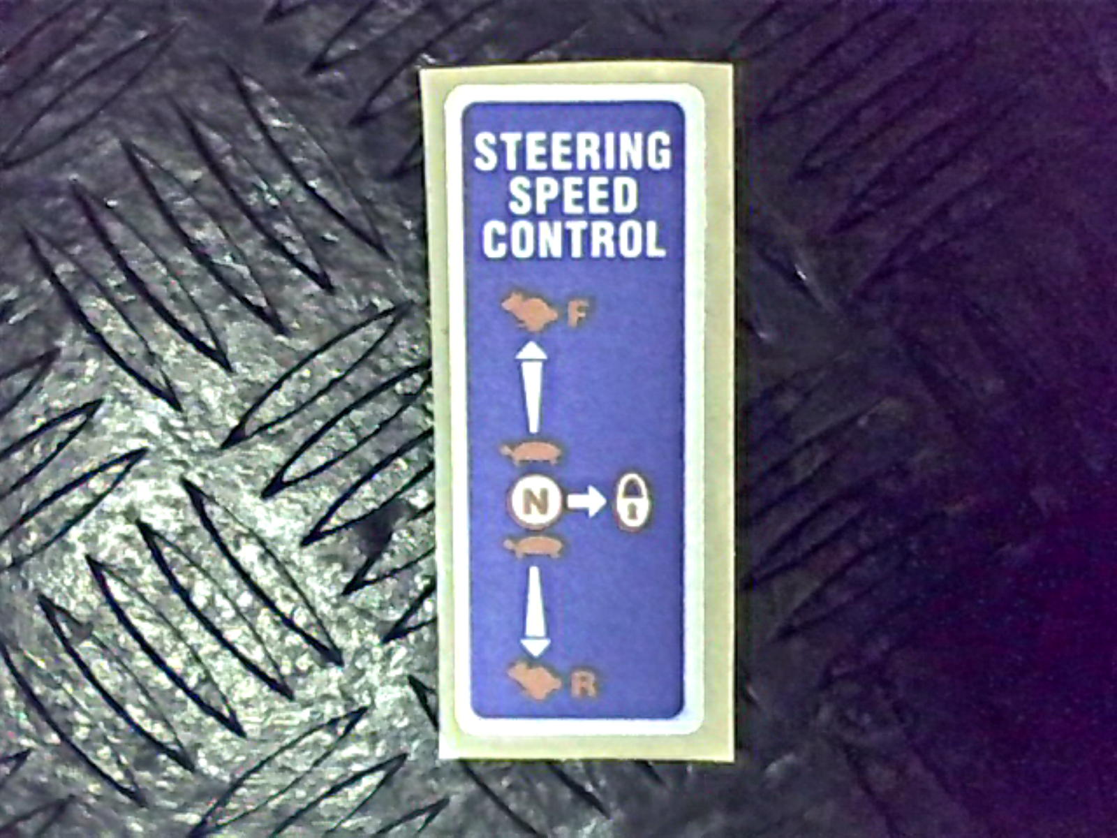 091-3304-00 - Lexan Speed Control-Diesel