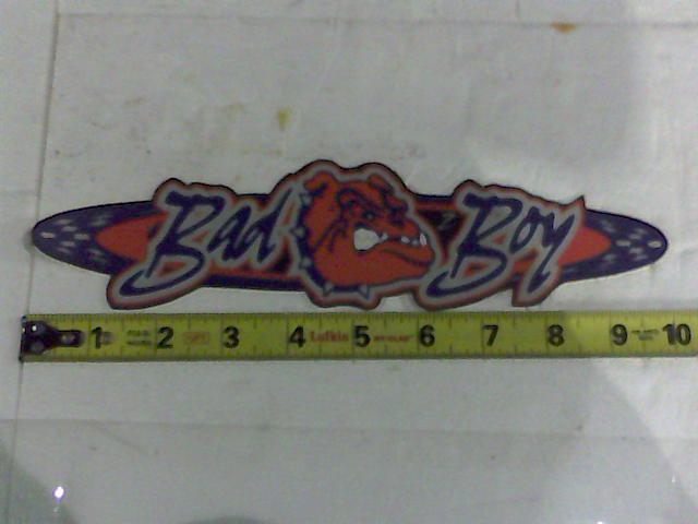 091-3305-00 - Lexan Bad Boy Logo Decal