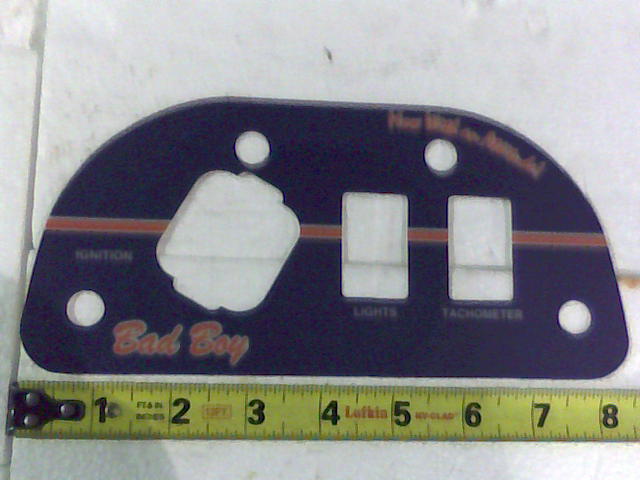 091-5507-00 - Control Panel Decal 2008 AOS-L | Free Shipping Over $100