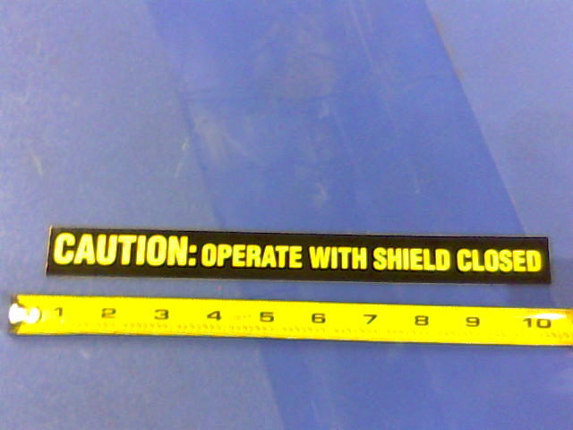 091-7050-00 - ACS Caution Decal | Free Shipping Over $100