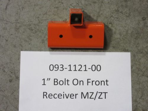 093-1121-00 - 1" Bolt On Front Receiver Weldment MZ/ZT Models