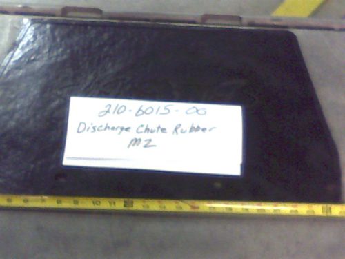 210-6015-00 - Discharge Chute Rubber | Free Shipping Over $100