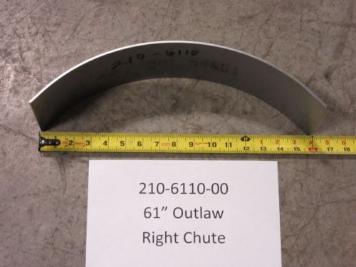 210-6110-00 - 61 Outlaw Rear Chute | Free Shipping Over $100