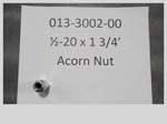 013-3002-00 - -20 X 1 Acorn nut | Free Shipping Over $100