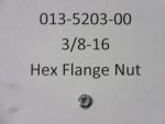 013-5203-00 - 3/8-16 Hex Flange Nut without Serrations