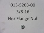 013-5203-00 - 3/8-16 Hex Flange Nut| Free Shipping Over $100