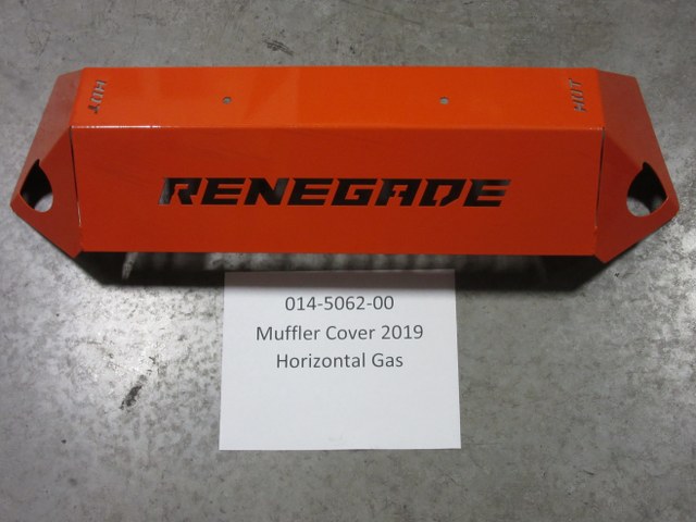 014-5062-00 - Muffler Cover 2019-2022 Renegade Gas