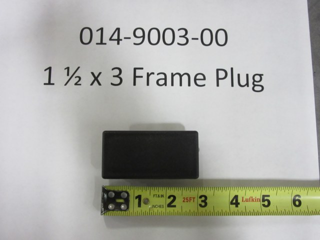 014-9003-00 - 1 1/2 x 3 Frame Plug