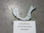 015-0053-12 - Air Shroud Scroll for Yamaha MX825VJ7X6