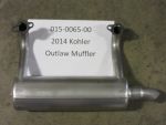 015-0065-00 - 2014-2018 Kohler Outlaw Muffler 747cc