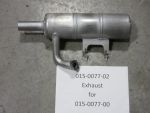 015-0077-02 - Exhaust for Kohler 5400 Series | Free Shipping