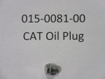 015-0081-00 - CAT Oil Plug
