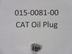 015-0081-00 - CAT Oil Plug | Free Shipping Over $100