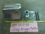 015-0137-00 - 21hp Briggs Muffler-795997 | Free Shipping