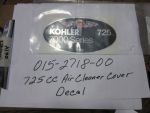 015-2718-00 - Decal Air Cleaner Cover | Free Shipping Over $100