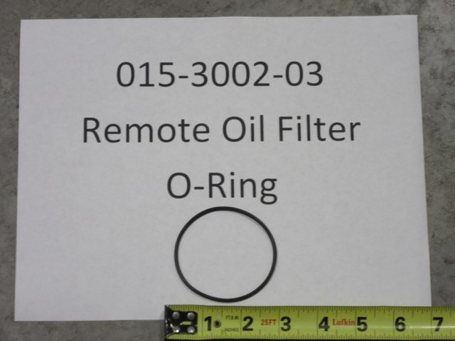 015-3002-03 - O-Ring for Remote Oil Filter for 015-3002-00 Engin