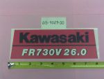 015-9029-00 - Kawasaki FR730V 26.0 Decal