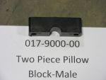 017-9000-00 - Two Piece Pillow Block-Male | Free Shipping Over $100
