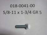 018-0041-00 - 5/8-11 x 1 3/4 Hex  | Free Shipping Over $100