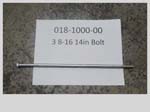 018-1000-00 - 3 8-16 14in Bolt | Free Shipping Over $100
