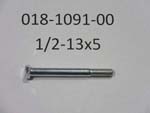 018-1091-00 - 1/2-13x5 Hex Bolt  | Free Shipping Over $100