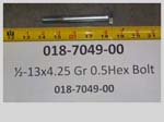 018-7049-00 - 1/2 -13 x 4.25 gr. 5 hex bolt