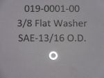 019-0001-00 - 3/8 Washer SAE-13/16 O.D | Free Shipping Over $100