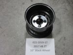 022-2019-17 - 10" Black Wheel for 48" ZT | Free Shipping Over $100