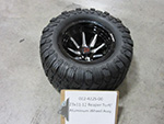 022-4225-00 - Black ZT Elite Aluminum Wheel & Reaper Tire Combo (1 Wheel, 1 Tire)