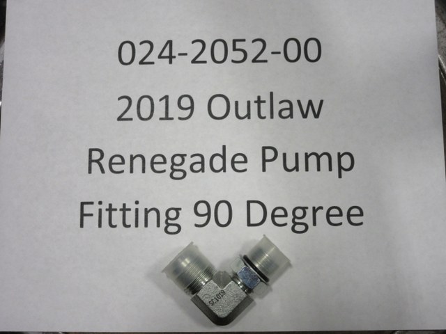 024-2052-00 - 2019-2022 Renegade Horizontal Pump Fitting 90 Degree # 6801-10-8