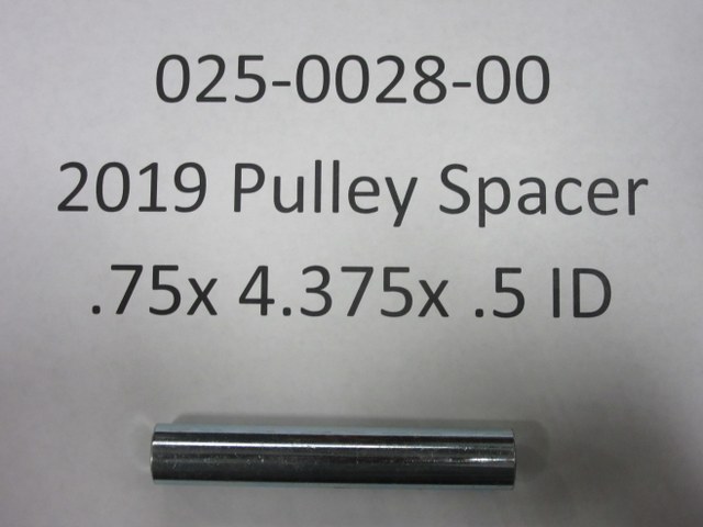 025-0028-00 - Pulley Spacer.75 x 4.375 x.5 ID 2019-2022 Renegade