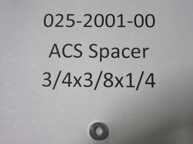 025-2001-00 - ACS Spacer 3/4x3/8x1/4 | Free Shipping Over $100