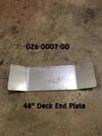 026-0007-00 - 52 Deck End Plate | Free Shipping Over $100