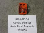 026-0013-98 - Outlaw and Ft Assist Pedel Assembly and pin