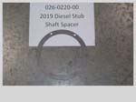 026-0220-00 - 2019 Diesel Stub Shaft Spacer | Free Shipping Over $100