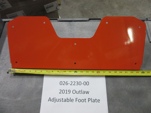 026-2230-00 -  Adjustable Foot Plate 2019-2022 Rebel, Renegade & Rogue
